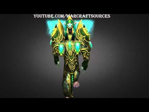 Night Elf Druid Tier 7 armor set - T7 - Valorous Dreamwalker Battlegear / Garb / Regalia