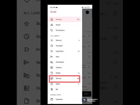 how to find archived mail on gmail #Shorts || how to find archived mail 2021