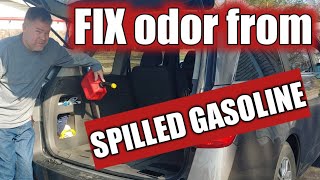 Fix ODOR from spilled GASOLINE or PETROL