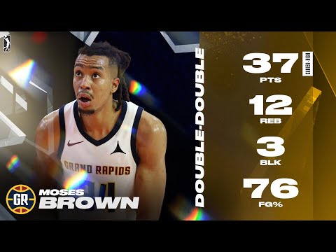 Moses Brown Had CAREER-HIGH 37 PTS & 12 REB Versus Raptors 905
