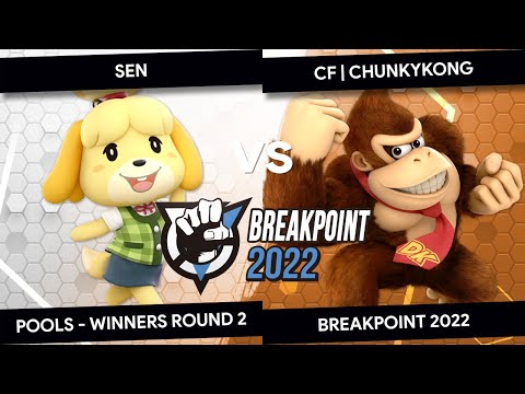 Breakpoint - Sen (Isabelle) vs ChunkyKong (Donkey Kong) - Pools - Winners Round 2
