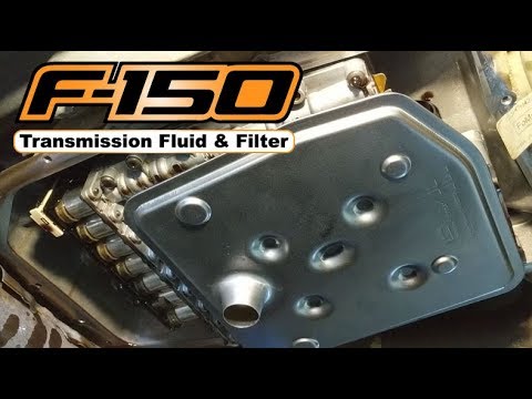 2015-2017 F150: Transmission Fluid and Filter (6R80)