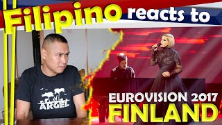 Filipino reacts to Eurovision 2017 Finland Norma John Black Bird