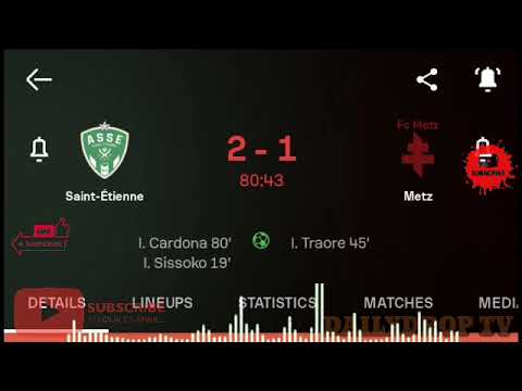 Irvin Cardona Goal, Saint-Etienne vs Metz (2-1) All Goals and Extended Highlights