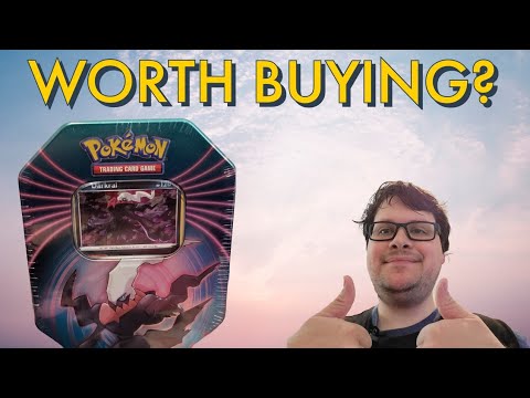 Unveiling the Shadows: Pokemon Darkrai Mighty Mystery Tin Unboxing