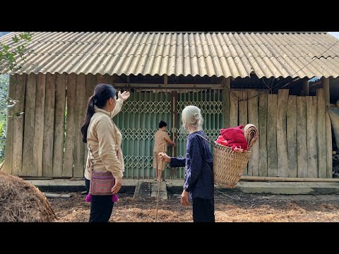 Kindness: Single mother helps homeless old lady move to new place. settle into new life.