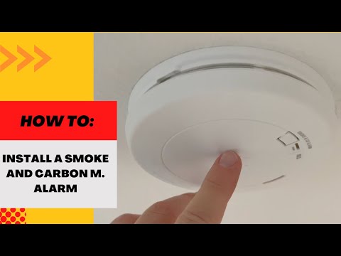 How to Install a First Alert Fire and Carbon Monoxide Alarm