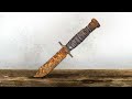 Rusty US Pilot Knife 1960 S Restoration