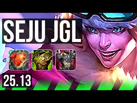 SEJUANI vs TRUNDLE (JGL) | 29k DMG | KR Master | 25.13