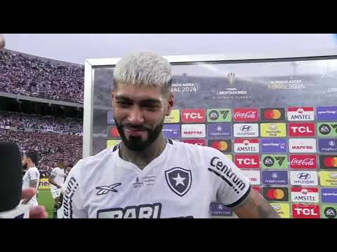 GOL DO TITULO + APITO FINAL - ATLÉTICO MG 1 X 3 BOTAFOGO - FINAL LIBERTADORES 2024 - GLOBO