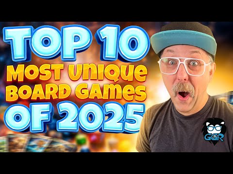 Die 10 einzigartigsten Brettspiele des Jahres 2025