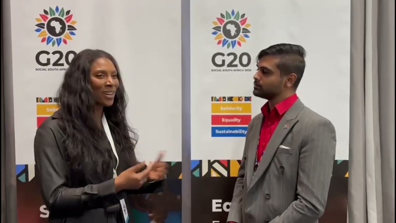 interviews from the ground -  From G20 Social Summit with Levy Singh, G20 Sherpa