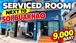 SERVICED ROOM NEXT TO SOI BUAKHAO 9,000 BAHT PER MONTH CENTRAL PATTAYA REVIEW BR