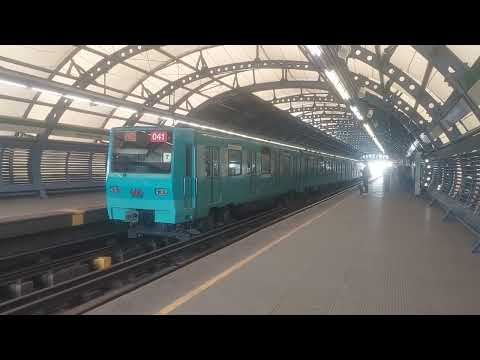 Metro de Santiago | NS-74 P3041 Saliendo De San Joaquin