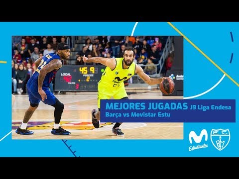 Mejores jugadas de Movistar Estudiantes ante Barça (jornada 9 Liga Endesa 19-20)