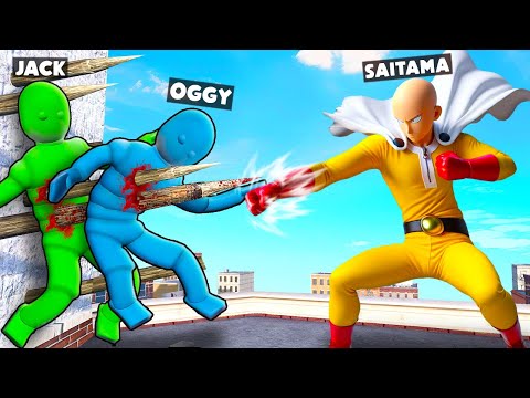 Roblox Oggy Fought With Undefeated Saitama In Overgrowth