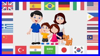 Family in different languages