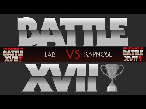 1/8 Finale | LAB vs. RAPNOSE | Ultimate MC Battle XVII