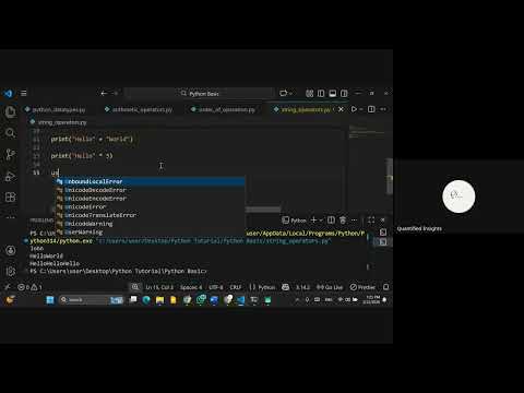 Python For Beginners – Strings Errors Lists Explained Python Class Class 2