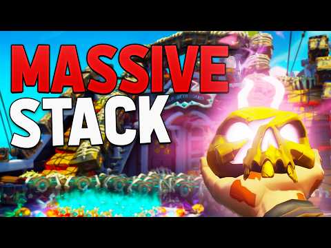 HUGE LOOT STACK and a NEAR DISASTER!! (Sea of Thieves)