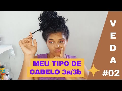 #veda02 MEU TIPO DE CABELO CACHEADO 3a/3b
