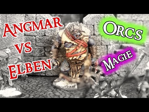 Battlereport - Angmar vs. Hochelben (Mittelerde Tabletop / Hobbit / Herr der Ringe)