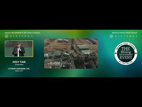 Iggy Tan on Lithium Universe's Vision for the Global Lithium Market