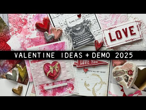 Tim Holtz Valentine Ideas + Demo (2025)