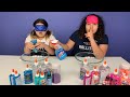 Mary CHEATED!!! Blindfolded Slime Challenge! Mary CHEATED!!! Blindfolded Slime Challenge!