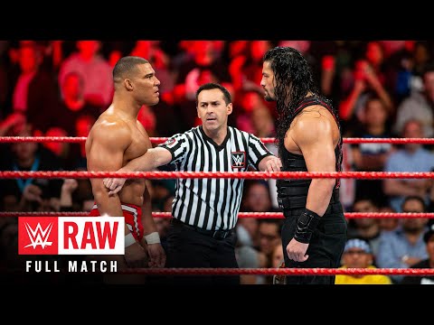 FULL MATCH: Roman Reigns vs. Jason Jordan | Intercontinental Title Match: Raw, Dec. 4, 2017