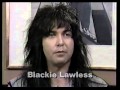 Blackie Lawless of WASP December 1985 