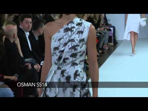 "OSMAN" Fashion Show Spring Summer 2014 London HD by Fashion Channel