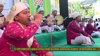 Download lagu TURBATUS SYIFA' ' JKT. BARAT ' ( HARAPAN 2 ) - FESBAN NURUL HUDA MADIUN 2017 mp3