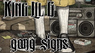 King Lil G - Gang Signs (Prod. CRZ Beatz) (With Lyrics On Screen)-90s Kid 2015