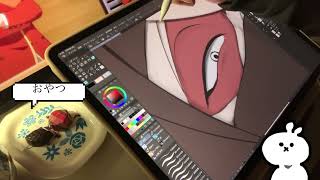 【イラスト企画の裏側】無償イラスト企画が終わったので、動画にしてみました！！