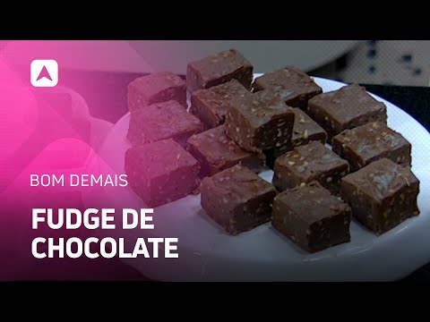 Aprenda a fazer o fudge de chocolate