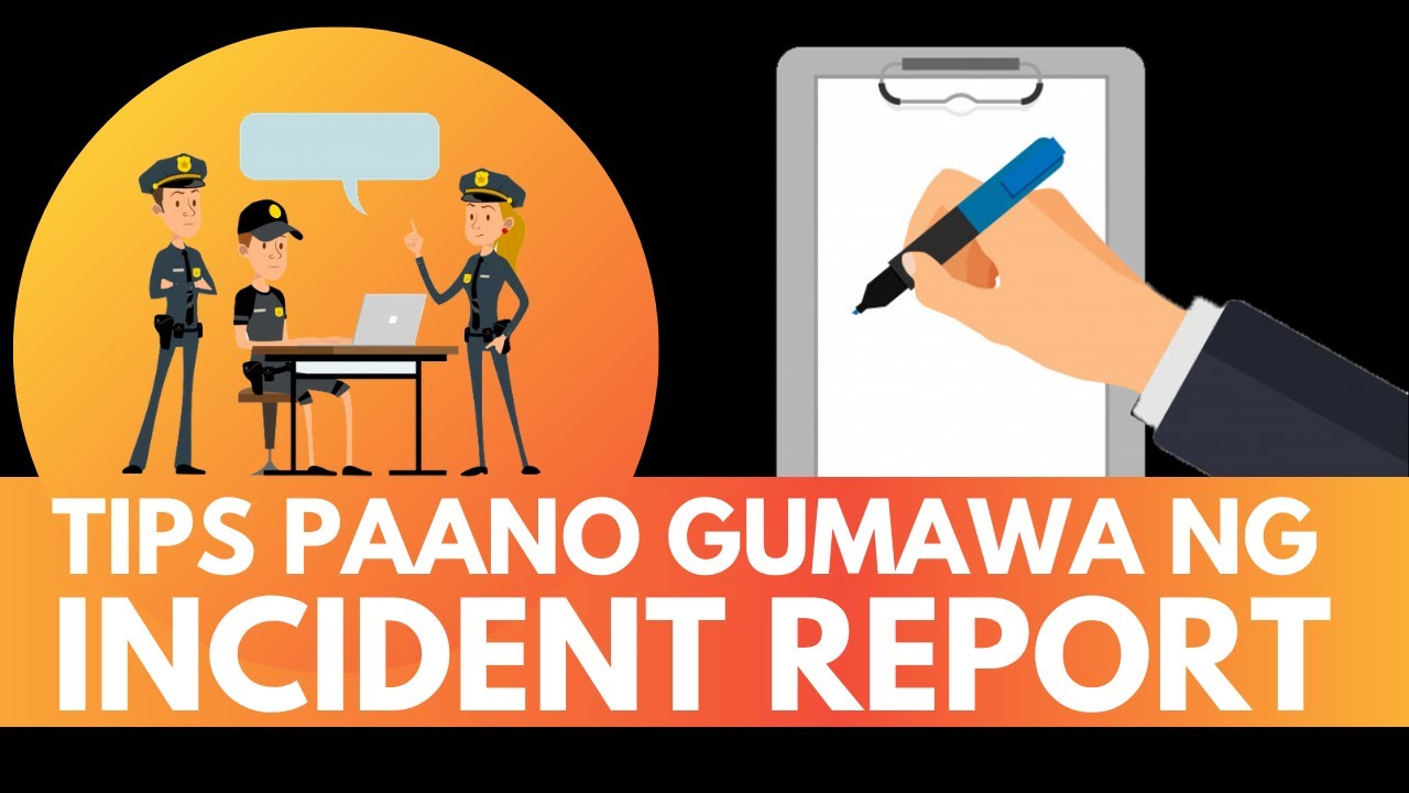 Putar video Tips kung paano gumawa ng Incident Report | Proud Sekyu sekarang Tips kung paano gumawa ng Incident Report | Proud Sekyu