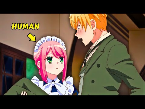 Terrifying boss falls madly in love with his robot maid who’s actually human | Anime Recap