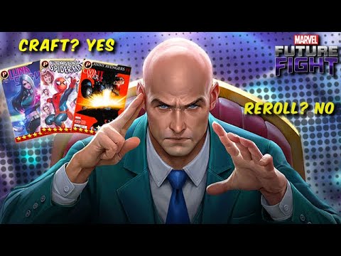 Here is my advice: CRAFT NOW! Make BAD P-Cards WORK for YOU! - Marvel Future Fight