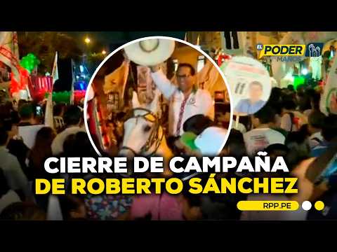 Roberto Sánchez se desplaza en caballo en el cierre de su campaña #NOTICIASRPP