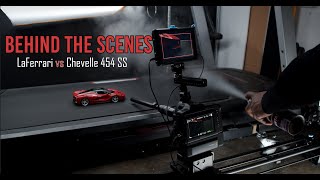 BTS -Toy LaFerrari vs Chevy 454 SS Toy Cars Race o