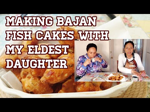 Making our Bajan (Barbadian) traditional Fish cakes with my eldest daughter 🇧🇧
