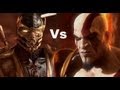 Mortal Kombat 9 PS3 Challenge Kratos Vs Scorpion