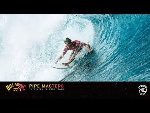 Seth Moniz vs. Billy Kemper - Round of 32, Heat 7 - Billabong Pipe Masters 2019
