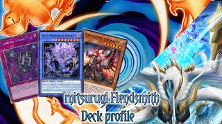 Yu-Gi-Oh Mitsurugi fiendsmith Deck profile Pre-blazing dominion #yugiohtcg #yugioh #yugiohcommunity