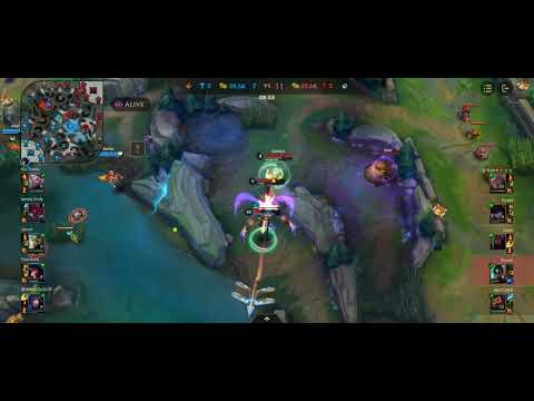 Karma (Support) vs Rakan - Grandmaster Ranked Match - Wild Rift Patch 3.1