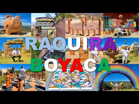 Visitando la capital artesanal de Colombia 🇨🇴 Raquira Boyacá, el pueblito de los mil colores 🌈