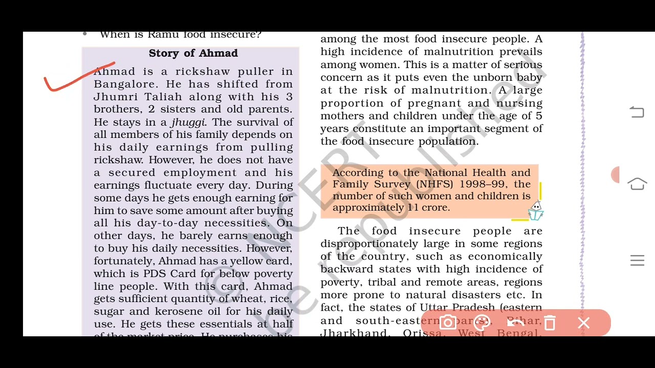 Food Security in India | Part 1 | Class 9 Social Science | Economics