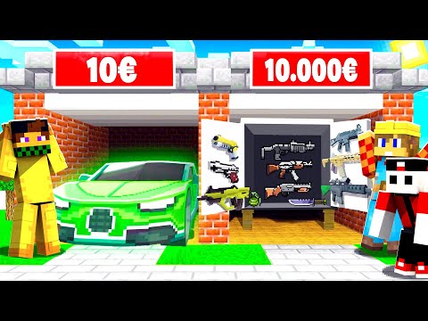 HO GIOCATO AD AFFARE FATTO SU MINECRAFT *Aste Garage Ricche*