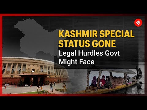Kashmir loses special status: What are the legal hurdle